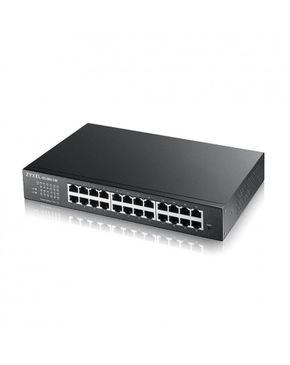 Zyxel GS1900-24E-EU0103F network switch Managed L2 Gigabit Ethernet (10/100/1000) 1U Black