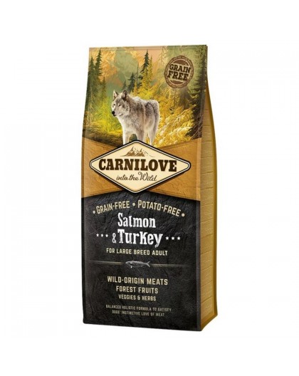 CARNILOVE Adult Salmon and turkey Large breeds - dry dog food - 4kg