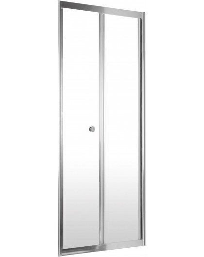 Built-in shower door 80 cm - folding
