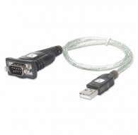Techly USB to Serial Adapter Converter in Blister IDATA USB-SER-2T