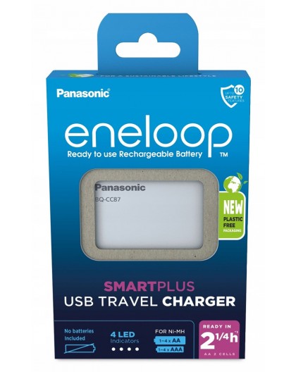 USB battery charger PANASONIC Eneloop Smartplus BQ-CC87 (BQ-CC87USB)