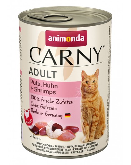 ANIMONDA Carny Adult Turkey, chicken and shrimp - wet cat food - 400g