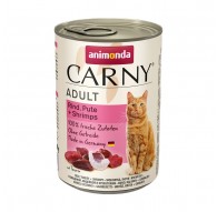 ANIMONDA Carny Adult Beef, turkey, shrimp - wet cat food - 400g