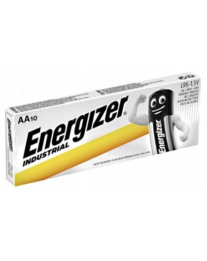 ENERGIZER BATTERY INDUSTRIAL PRO AA LR6 1.5V 10 PCS