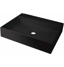 Granite countertop washbasin with space for a tap - 500x400 mm