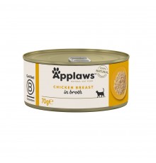 APPLAWS Chicken breast in broth - wet cat food - 70g