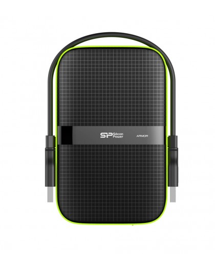 Silicon Power Armor A60 external hard drive 4000 GB Black, Green