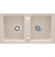 2-bowl granite sink