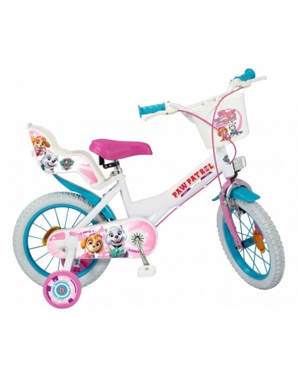CHILDREN'S BICYCLE 14" TOIMSA TOI1481 PAW PATROL WHITE