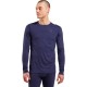 Odlo BL TOP crew neck l/s MERINO 200 long-sleeved thermal underwear, size L, blue