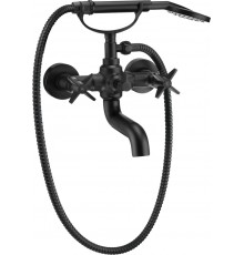 Bathtub mixer with shower set