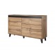 Cama chest of drawers NORD wotan oak/antracite