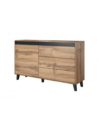 Cama chest of drawers NORD wotan oak/antracite