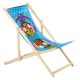 GreenBlue GB183 classic beech deckchair with your own print