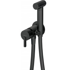 Concealed bidet mixer with bidetta shower head