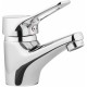 Basin mixer with automatic stopper