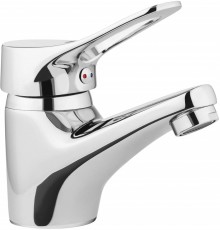 Basin mixer with automatic stopper