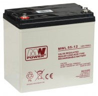 Battery 12V/55AH-MWL