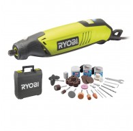 RYOBI EHT150V straight grinder 150W, set of 115 accessories