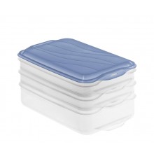 ROTHO Rondo Horizon blue - food storage container - 2 x 0,75l, 1 x 1,35l