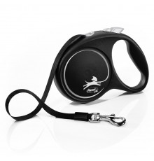 Flexi Black Design M 5 m Dog Retractable lead