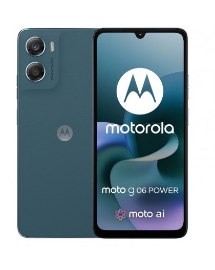 Motorola moto G06 6.88" Dual SIM Android 15 USB Type-C 4 GB 64 GB 7000 mAh Blue