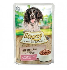 STUZZY Chunks with ham - wet dog food - 100 g