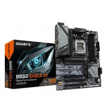 GIGABYTE B650 EAGLE AX Motherboard - AMD Ryzen 9000 Series CPUs, 12+2+2 Phases VRM, up to 7600MHz DDR5 (OC), 1xPCIe 5.0 + 2xPCIe