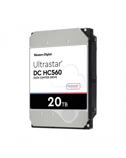 Western Digital Ultrastar DC HC560 internal hard drive 20 TB 7200 RPM 512 MB 3.5" Serial ATA