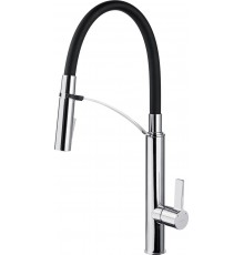 Kitchen faucet with pull-out spout
