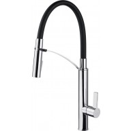 Kitchen faucet with pull-out spout