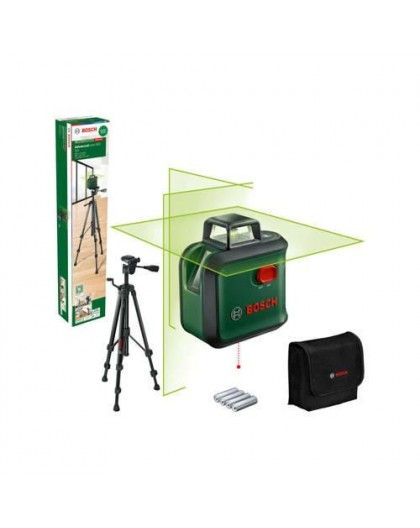 BOSCH LASER ADVANCED LEVEL 360 UNI GREEN +TT150