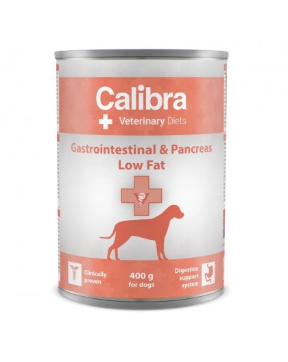 CALIBRA Veterinary Diets Gastrointestinal Low Fat - wet dog food - 400g