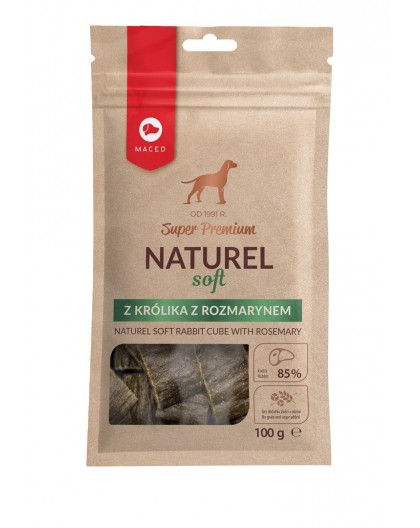 MACED Super Premium Naturel Soft Rabbit with rosemary - Dog treat - 100g