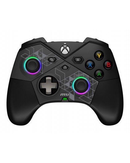 MSI FORCE PRO W CONTROLLER Black USB 2.0 Gamepad Analogue / Digital Android, PC, Xbox One S, Xbox One X, Xbox Series S, Xbox Ser