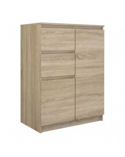 Topeshop 2D2S SONOMA chest of drawers