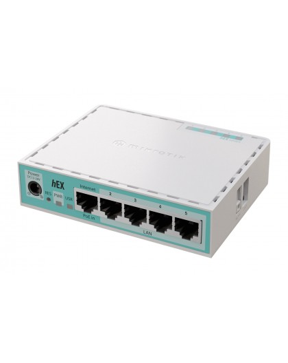 Mikrotik hEX wired router Gigabit Ethernet White