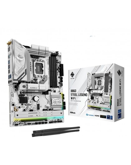 Asrock B860 Steel Legend WiFi Intel B860 LGA 1851 (Socket V1) ATX