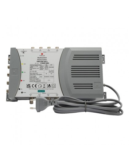 Triax 318602 satellite multiswitch 5 inputs 8 outputs