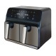 Unold 58685 fryer Double 8 L Stand-alone 1700 W Hot air fryer Black, Grey