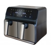 Unold 58685 fryer Double 8 L Stand-alone 1700 W Hot air fryer Black, Grey