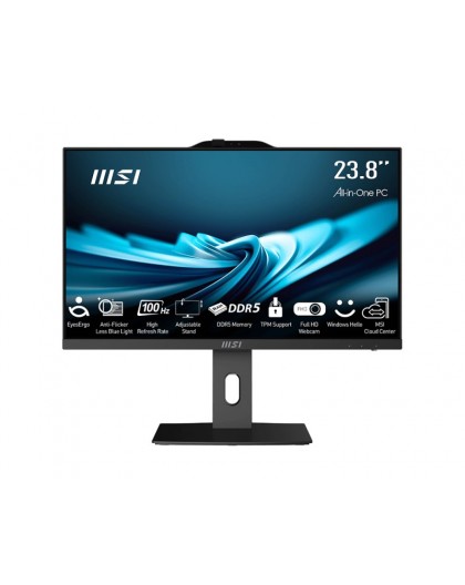 MSI Pro AP242P Intel® Core™ i5-14500 60.5 cm (23.8") 1920 x 1080 pixels All-in-One PC 16 GB DDR5-SDRAM 500 GB SSD Windows 11 Pro