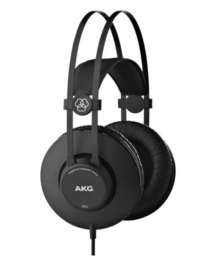 AKG K52 Headphones Wired Head-band Stage/Studio Black