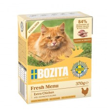 BOZITA Fresh Menu Sterilised Extra Chicken - wet cat food - 370g