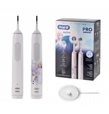 Oral-B Pro 3 3000 White + Oral-B Junior Frozen 6+ Set of rotating toothbrushes