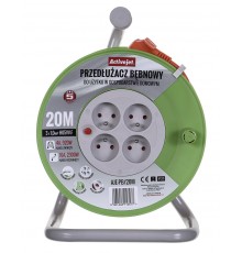Activejet AJE-PB/20M reel extension cord 20m