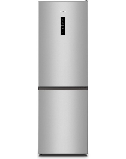 Gorenje NRK6192AS4 fridge-freezer Freestanding 304 L E Grey