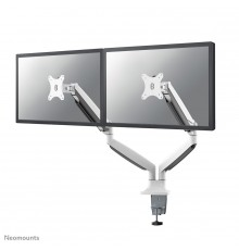 Neomounts NM-D750DWHITE Monitori hoidik 10-32" - gaasivedru