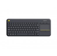 Logitech K400 Plus keyboard RF Wireless Dutch Black