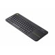 Logitech K400 Plus keyboard RF Wireless Dutch Black